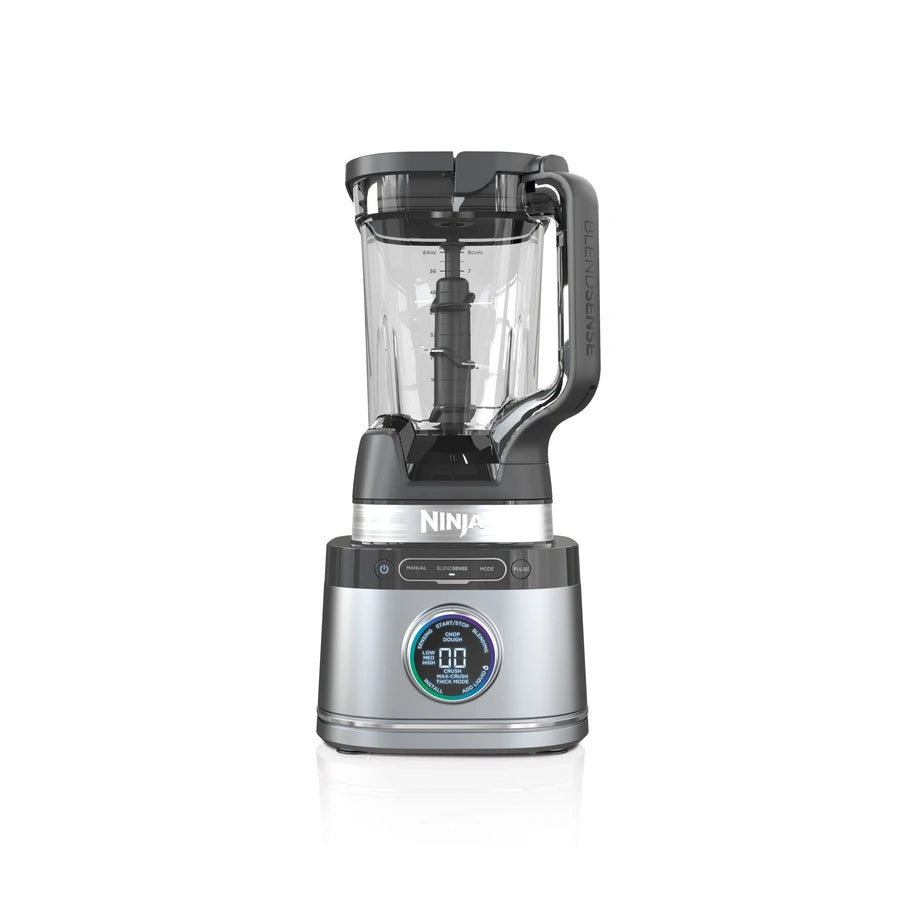 Ninja Detect Kitchen System Power Blender Plus Processor With Blend Sense Technology, Silver, TB400