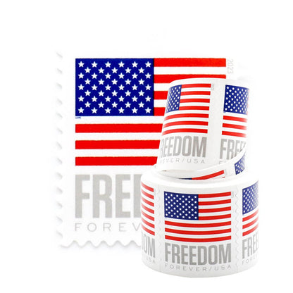 2023 U.S Flag Forever Stamps Roll 1000pcs