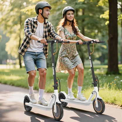 Electric Scooter 350W/500W Motor Top Speed 19/22 Mph Max 16/23/28Miles Ranges Foldable E Scooter
