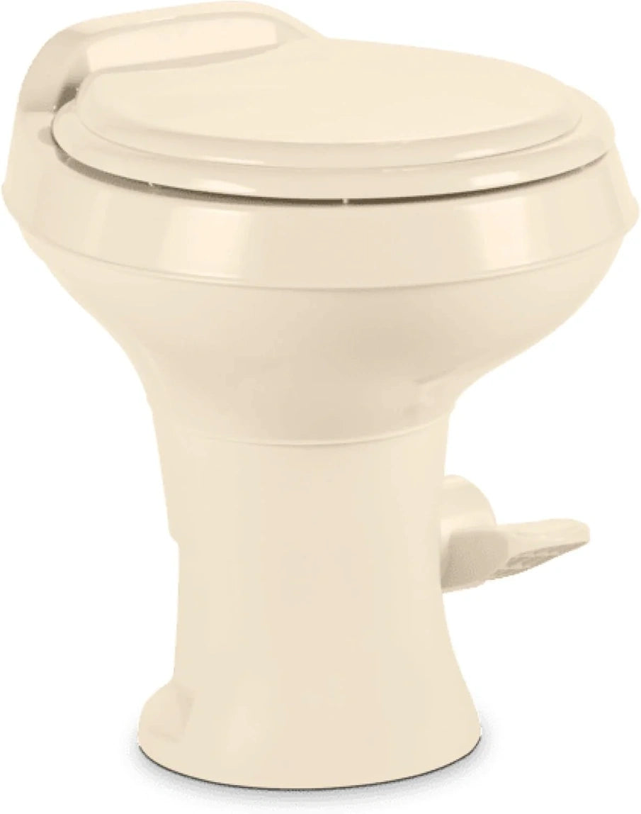 320 Series Standard Height RV Toilet, White