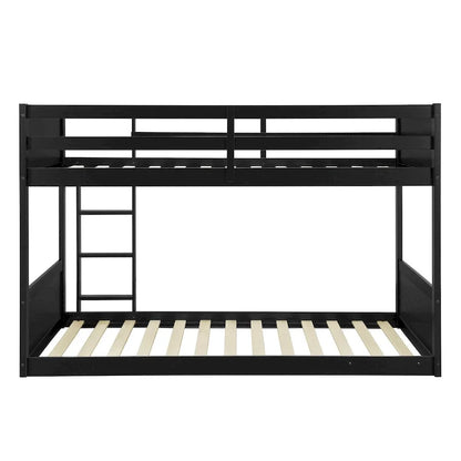 Delphia Low Profile Twin Over Twin Bunk Bed