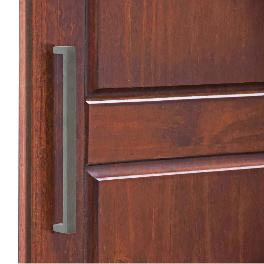 Palace Imports 100% Solid Wood Cosmo 3-Door Wardrobe Armoire With Solid Wood Or Mirrored Doors