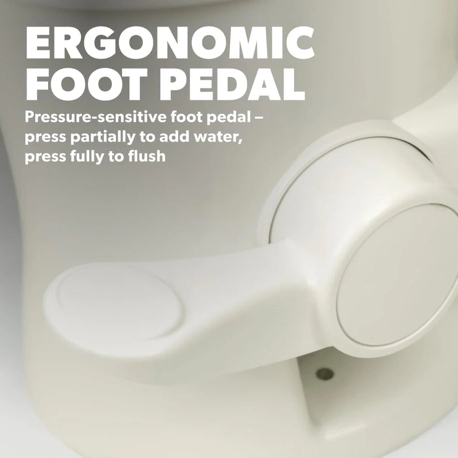 320 Series Standard Height RV Toilet, White