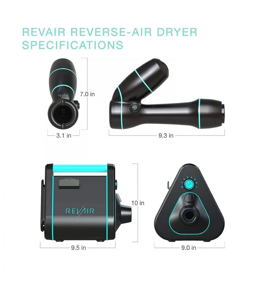 Revair Reverse Air Hair Dryer, Easily Dry And Straighten Hair