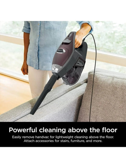 Shark HV322 Rocket Deluxe Pro Corded Stick Vacuum With LED Headlights, XL Dust Cup, Lightweight, For Pet Hair Pickup, Converts To A Hand Vacuum