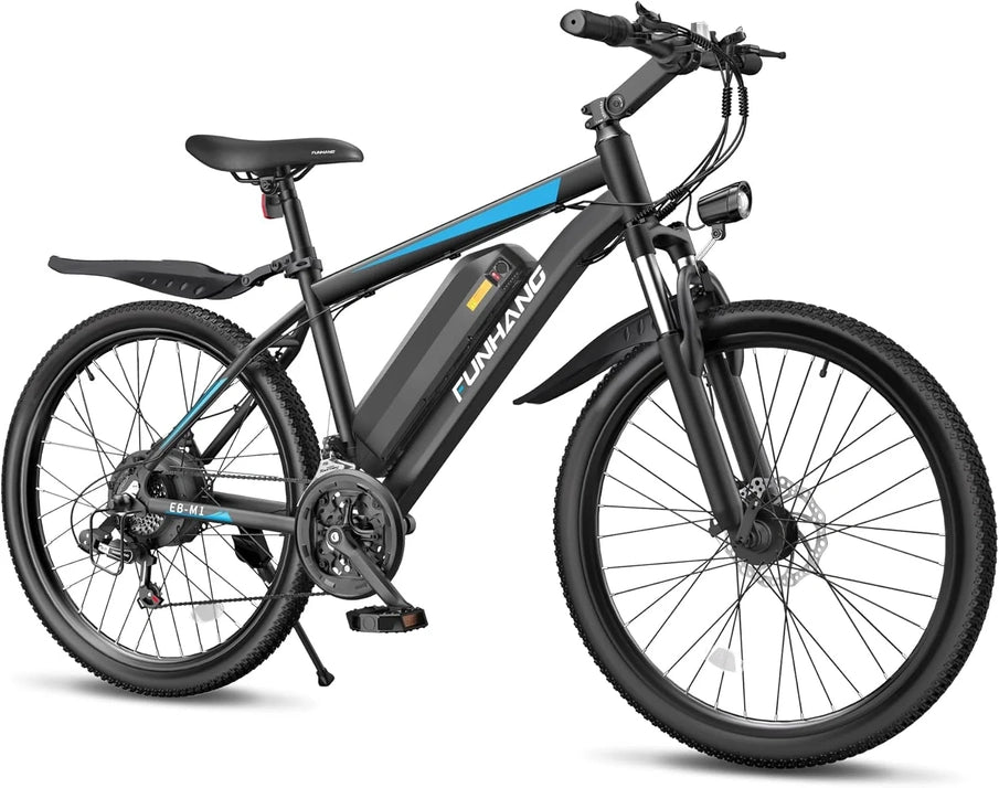 Electric Bike For Adults 1000W Peak Ebike 50 Miles 21.7MPH Electric Mountain Bike