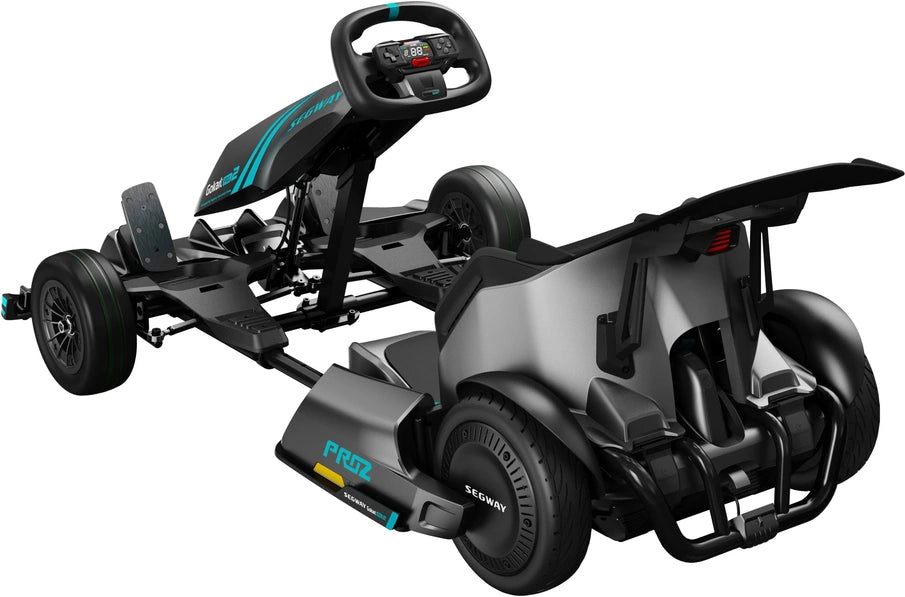 Segway, Go Kart Pro 2 W/15.5 Mi Max Operating Range And 26.7 Mph Max Speed, Gray
