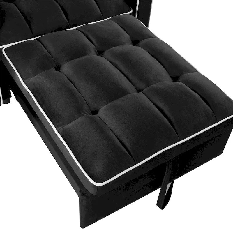 Convertible Sleeper Chair Sofa Bed Adjustable Pull Out Sleeper Chair