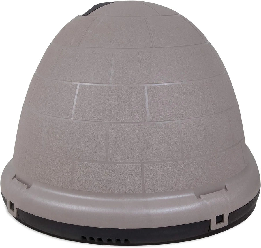 Petmate Indigo Dog House, Igloo Dog House, Made In USA With 90% Recycled Materials