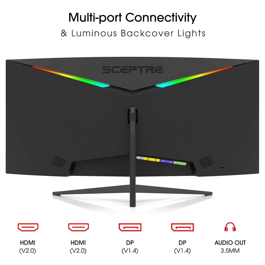 Sceptre 34 In. 165Hz Curved Ultrawide Wqhd Monitor