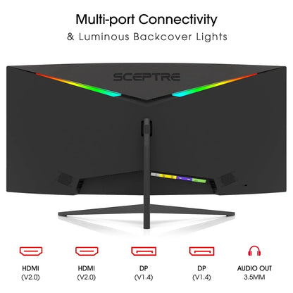 Sceptre 34 In. 165Hz Curved Ultrawide Wqhd Monitor