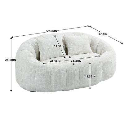 Adult Bean Bag Chair, Multi-Color Lazy Sofa