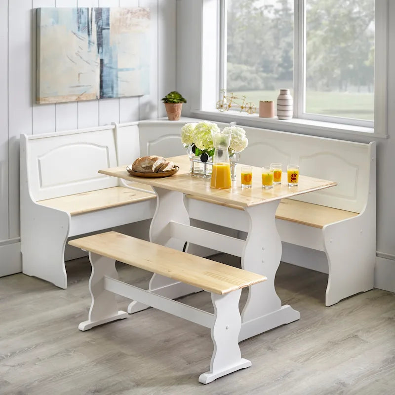 Simple Living Knox Nook 3-piece Dining Set