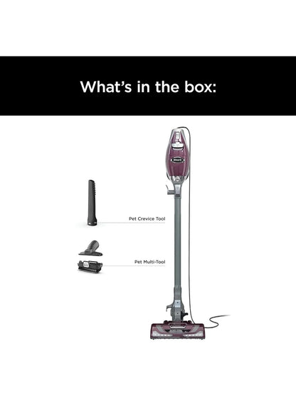 Shark HV322 Rocket Deluxe Pro Corded Stick Vacuum With LED Headlights, XL Dust Cup, Lightweight, For Pet Hair Pickup, Converts To A Hand Vacuum
