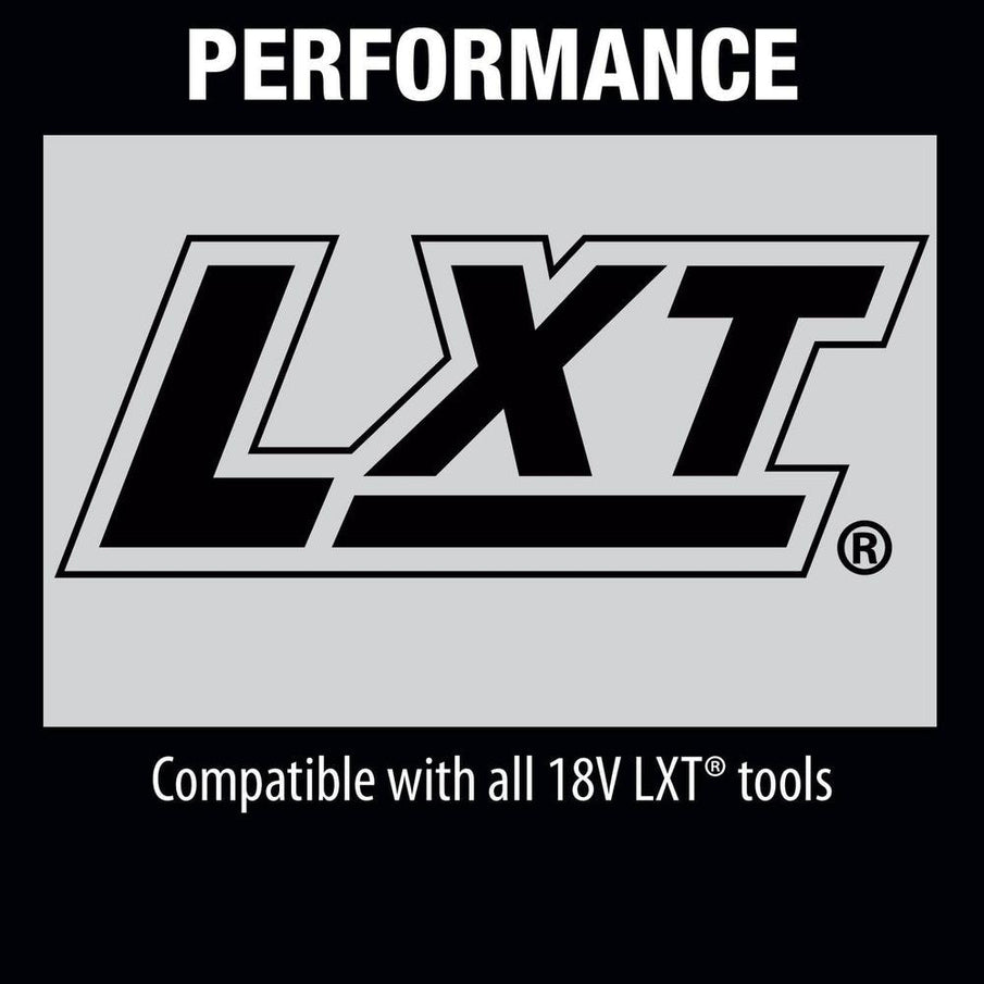 18-Volt Lxt Battery And Rapid Optimum Charger Starter Pack, 5.0Ah With Bonus 18V Lxt Brushless Cut-Off/Angle Grinder BL1850BDC2XAG04