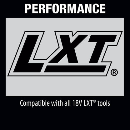 18-Volt Lxt Battery And Rapid Optimum Charger Starter Pack, 5.0Ah With Bonus 18V Lxt Brushless Cut-Off/Angle Grinder BL1850BDC2XAG04