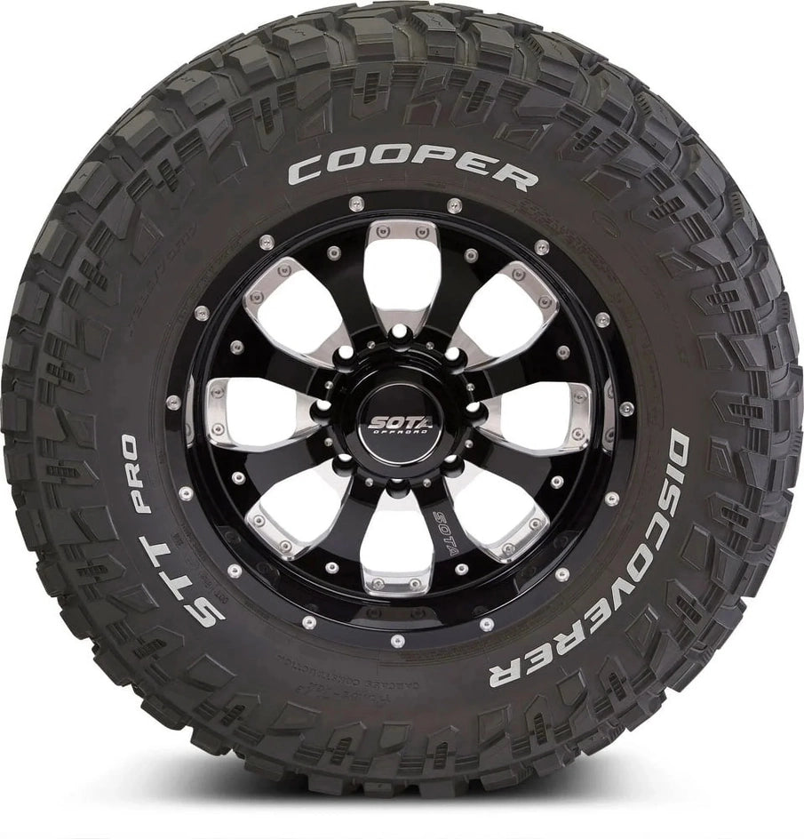 Set Of 4 Cooper Discoverer Stt Pro LT275/70R18/10 125P Tires, Heavy Duty All-Terrain Performance