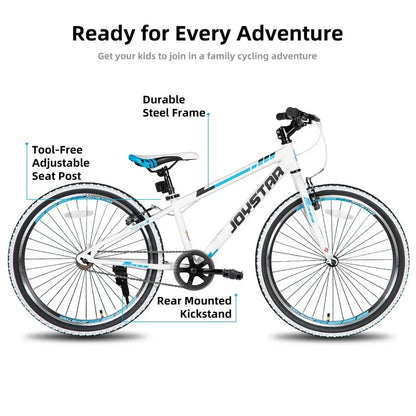 Joystar Lubbock 20 In. 24 In. Kids Mountain Bike Single Speed Bicycle