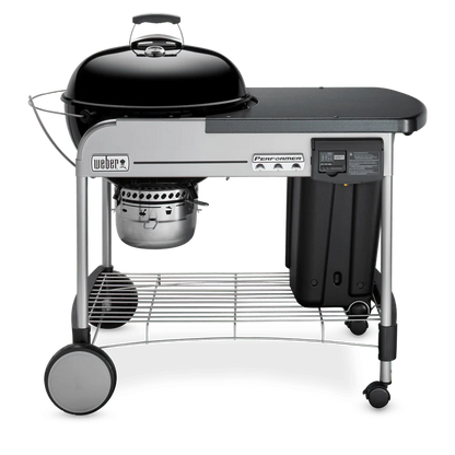 Weber Performer Deluxe 22 Ft. Black Charcoal Grill