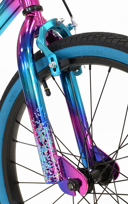 Genesis 20 Illusion Girls Bike, Blue/Purple