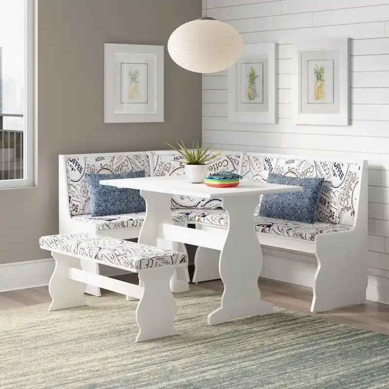 Hannah Breakfast Nook 3-piece Dining Set
