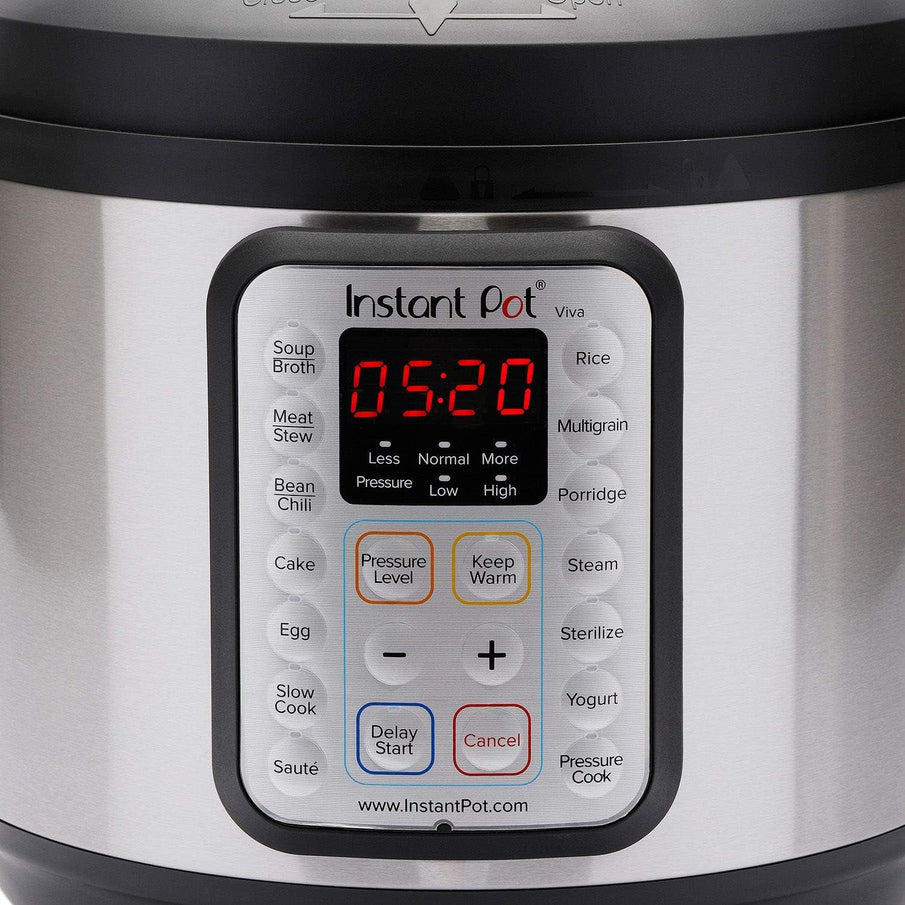 9-in-1 Multicooker, Pressure Cooker, Slow Cook, Rice Maker, Steamer, Sauté, Yogurt, Warmer And Sterilizer, Includes App With Over 800 Recipes