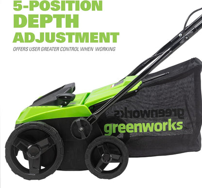 Greenworks 13 Amp 14-Inch Corded Dethatcher