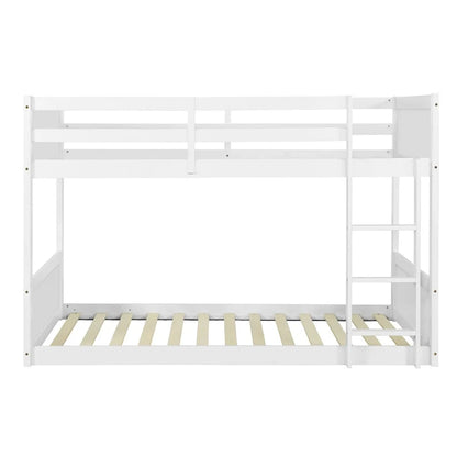 Delphia Low Profile Twin Over Twin Bunk Bed