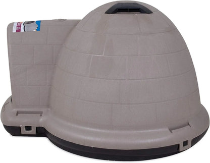 Petmate Indigo Dog House, Igloo Dog House, Made In USA With 90% Recycled Materials