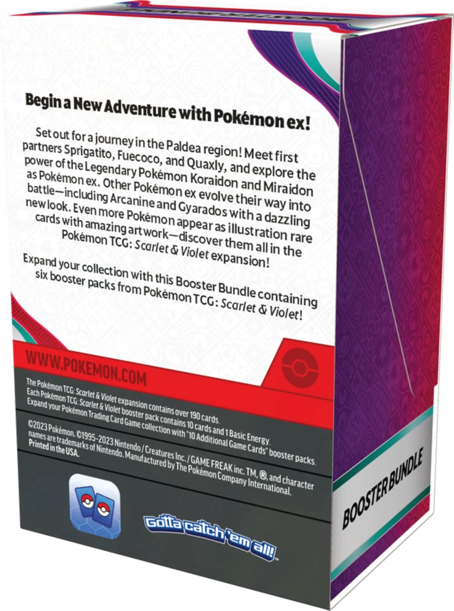 Pokemon Trading Card Game Scarlet And Violet 2 Paldea Evolved Booster Bundle 6 Booster Packs
