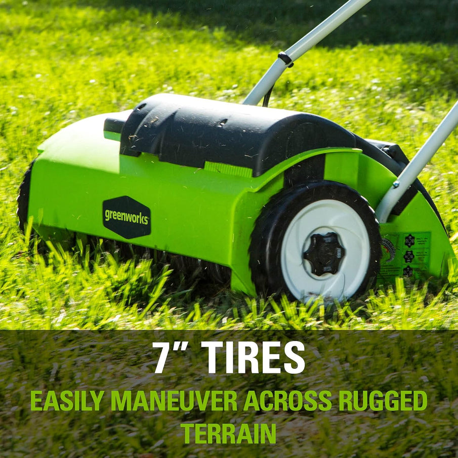 Greenworks 13 Amp 14-Inch Corded Dethatcher
