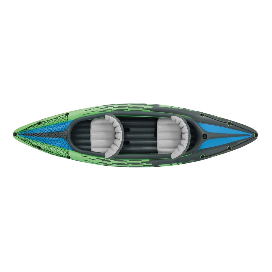 Intex Challenger K2 Inflatable Kayak With Oars And Hand Pump