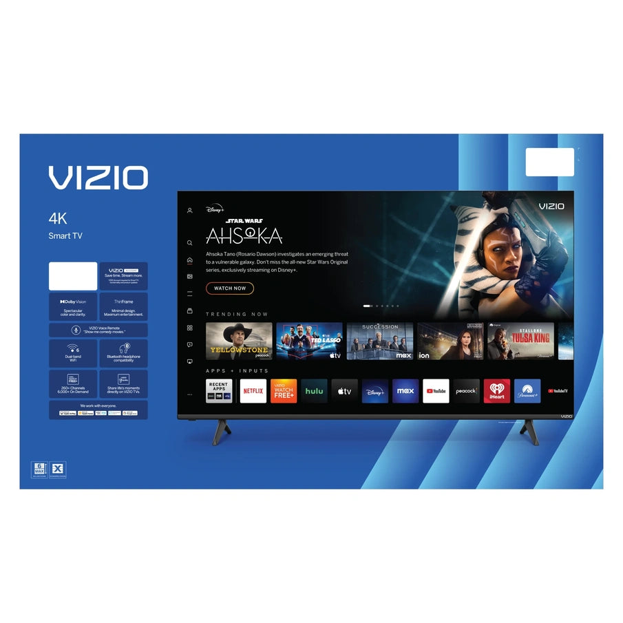 Vizio 50 In. Class 4K UHD LED HDR Smart TV, V4K50M-08