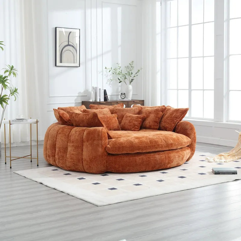 Comfortable Double Loaf Sofa Bed, Oversized Sofa Bed With Armrests