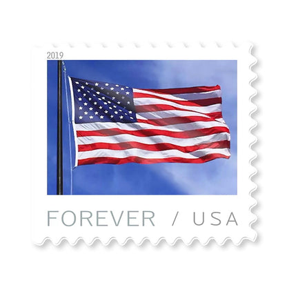 2019 U.S Flag Forever Stamps Booklet 500pcs