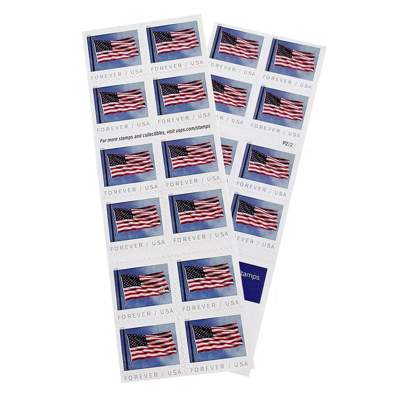 2019 U.S Flag Forever Stamps Booklet 1000pcs