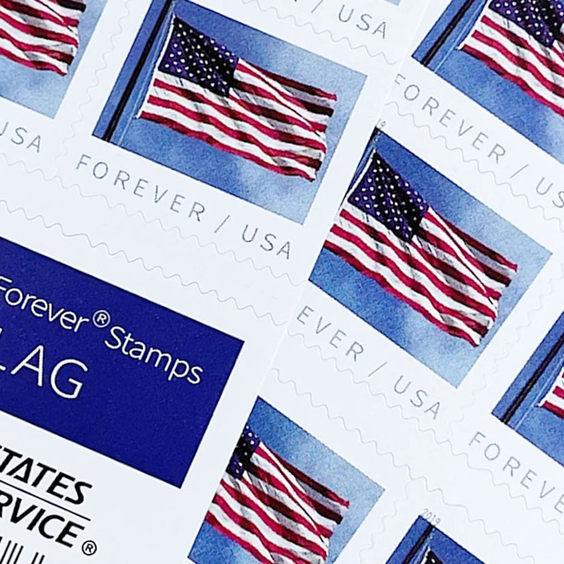 2019 U.S Flag Forever Stamps Booklet 1000pcs