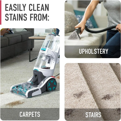 Hoover SmartWash Plus Automatic Carpet Cleaner For Carpets And Upholstery, Deep Cleaning Carpet Shampoo, FH52000