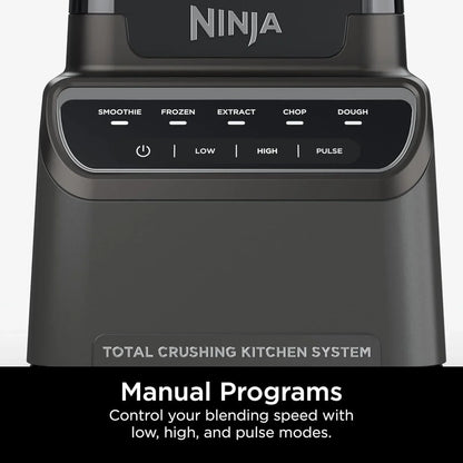 Ninja Mega Kitchen System 1500 Watt 72 Ounce Full Size Blender And 8 Cup Food Processor