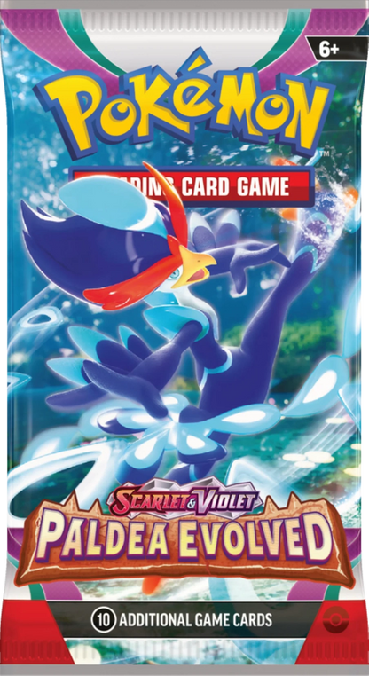 Pokemon Trading Card Game Scarlet And Violet 2 Paldea Evolved Booster Bundle 6 Booster Packs