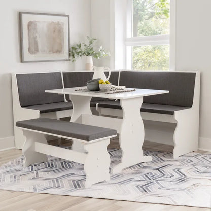 Hannah Breakfast Nook 3-piece Dining Set